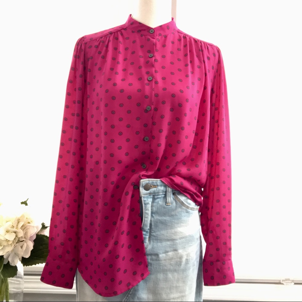 Loft pink shirt